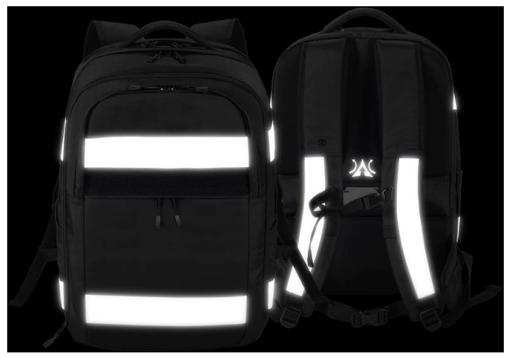 DICOTA Backpack REFLECTIVE 32 - 38 litres - noir