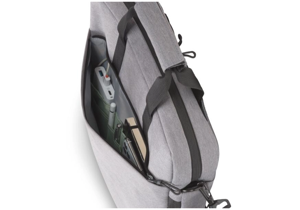 DICOTA Eco Tote Bag MOTION 15.6" (Gris clair)