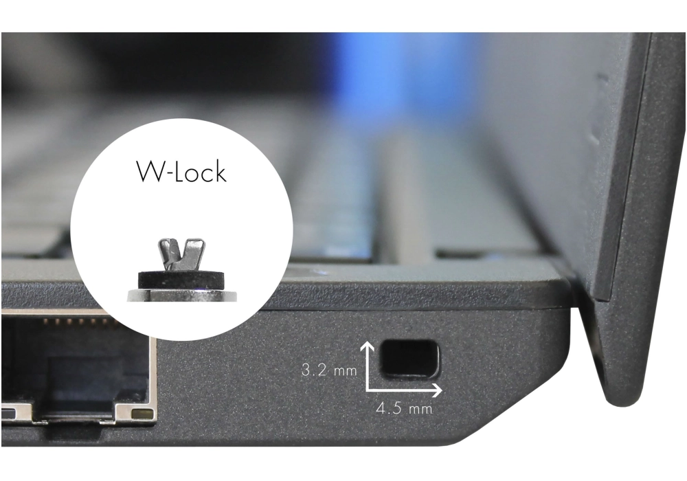 DICOTA Security Cable Wedge Lock Ultra Slim
