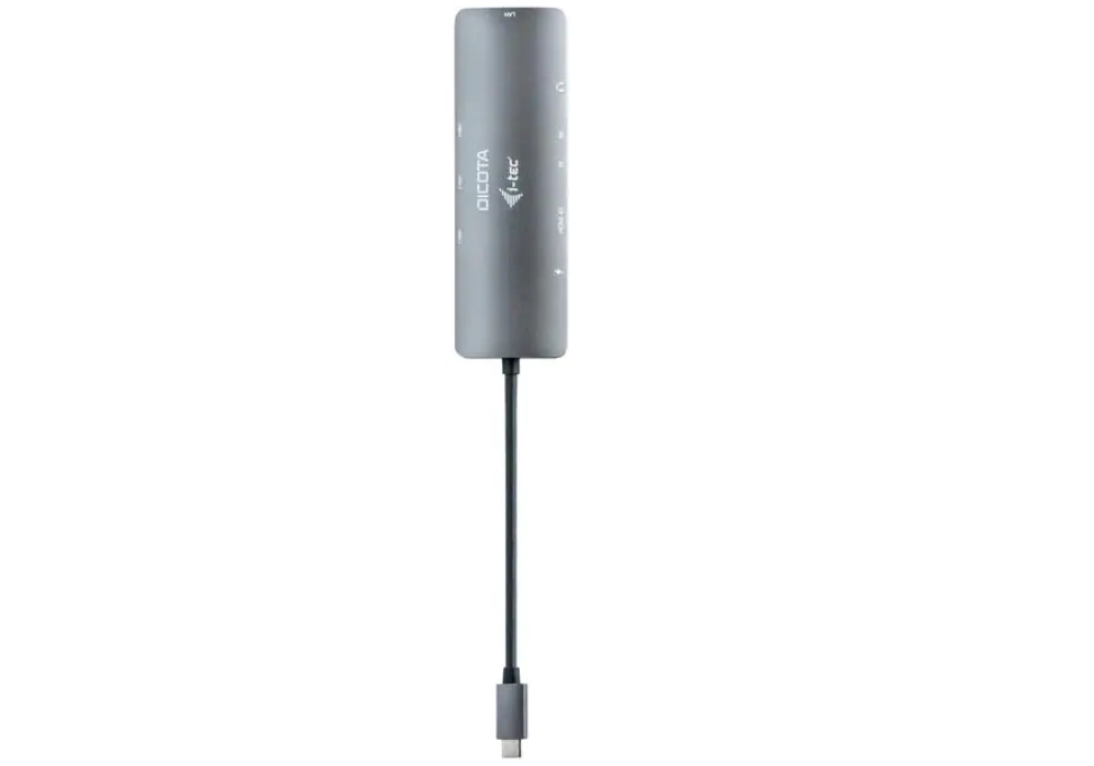 Dicota USB-C Portable 8-en-1 Docking Station 4K HDMI/PD 100W