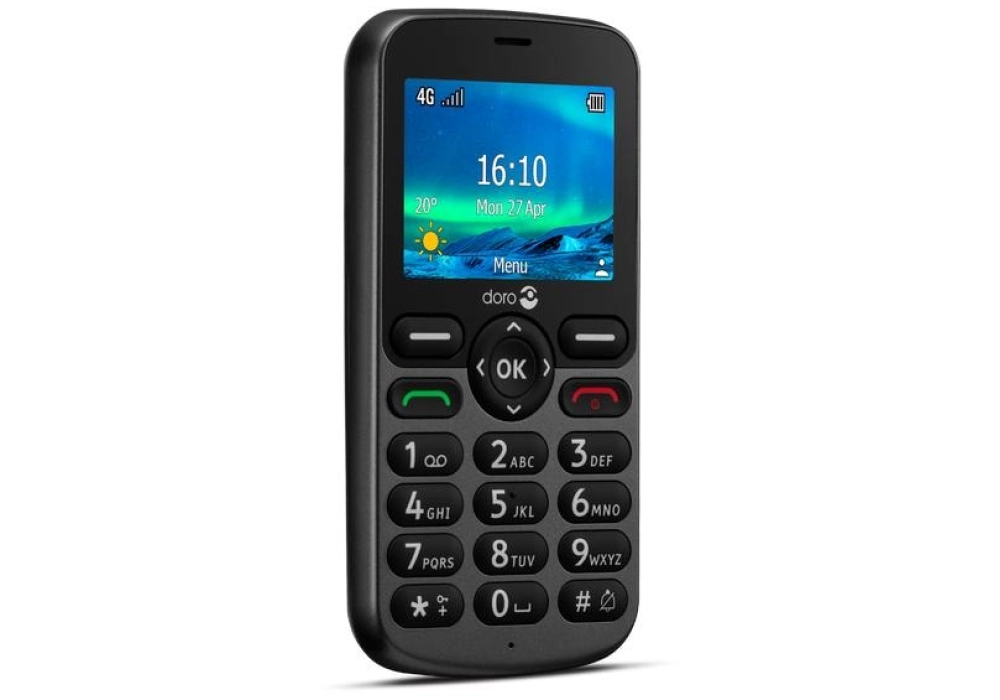 Doro Téléphones portables pour seniors 5860 Noir