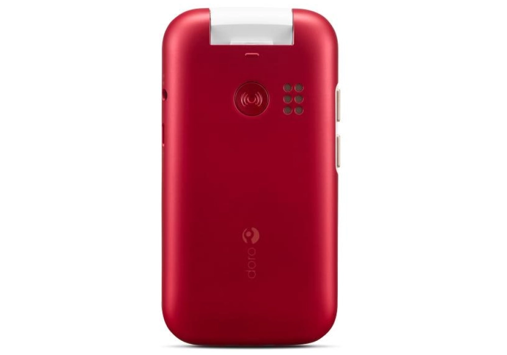 Doro Téléphones portables pour seniors 6880 Rouge / Blanc