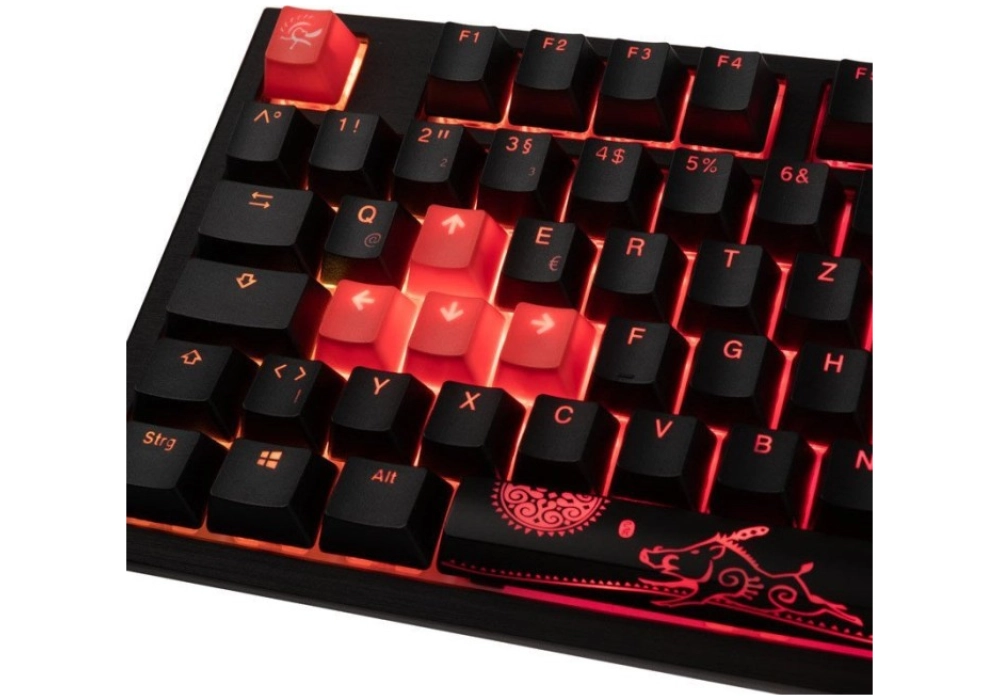 Ducky Shine 7 - MX Silent Red (CH)