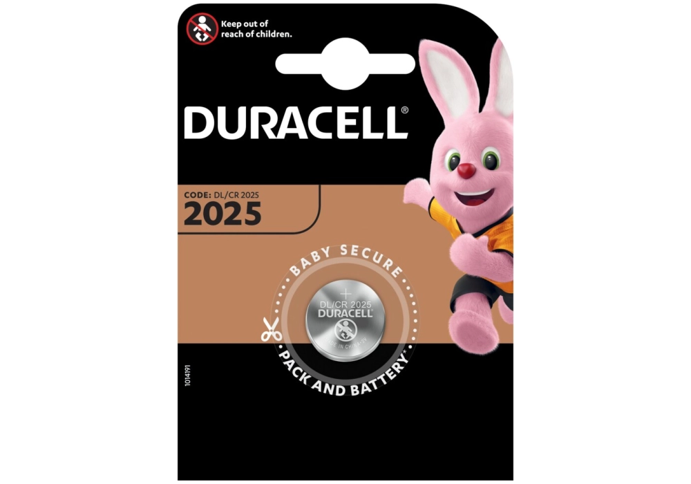 Duracell batterie CR2025