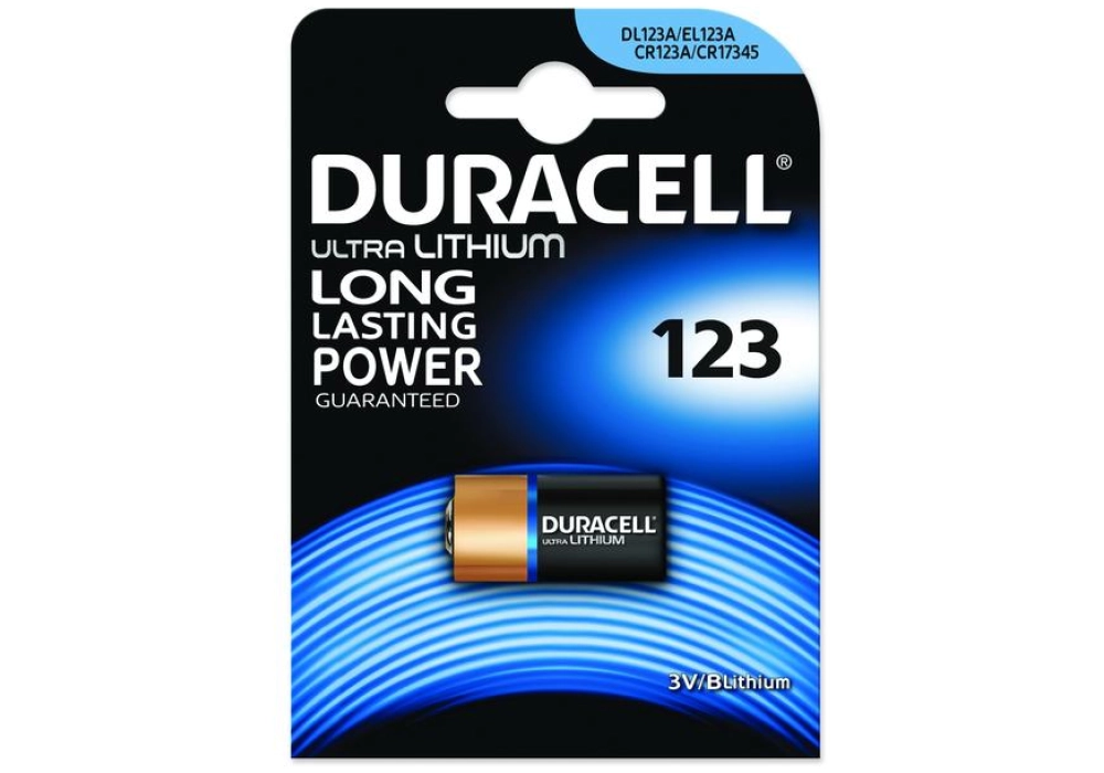 Duracell Lithium Ultra CR123