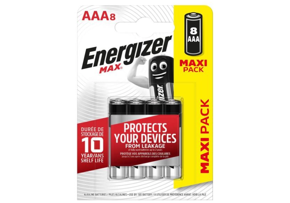 Energizer Max AAA (8)
