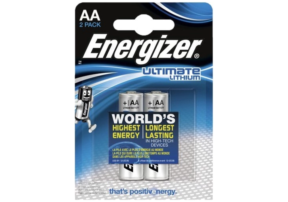 Energizer Ultimate Lithium AA (2)