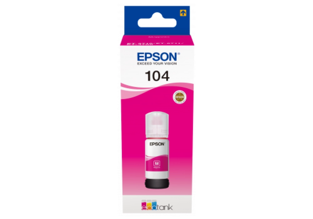 Epson Ink Bottle 104 EcoTank - Magenta