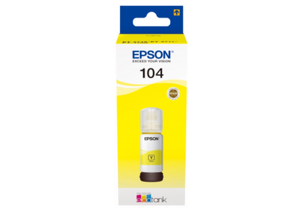 Epson Ink Bottle 104 EcoTank - Yellow