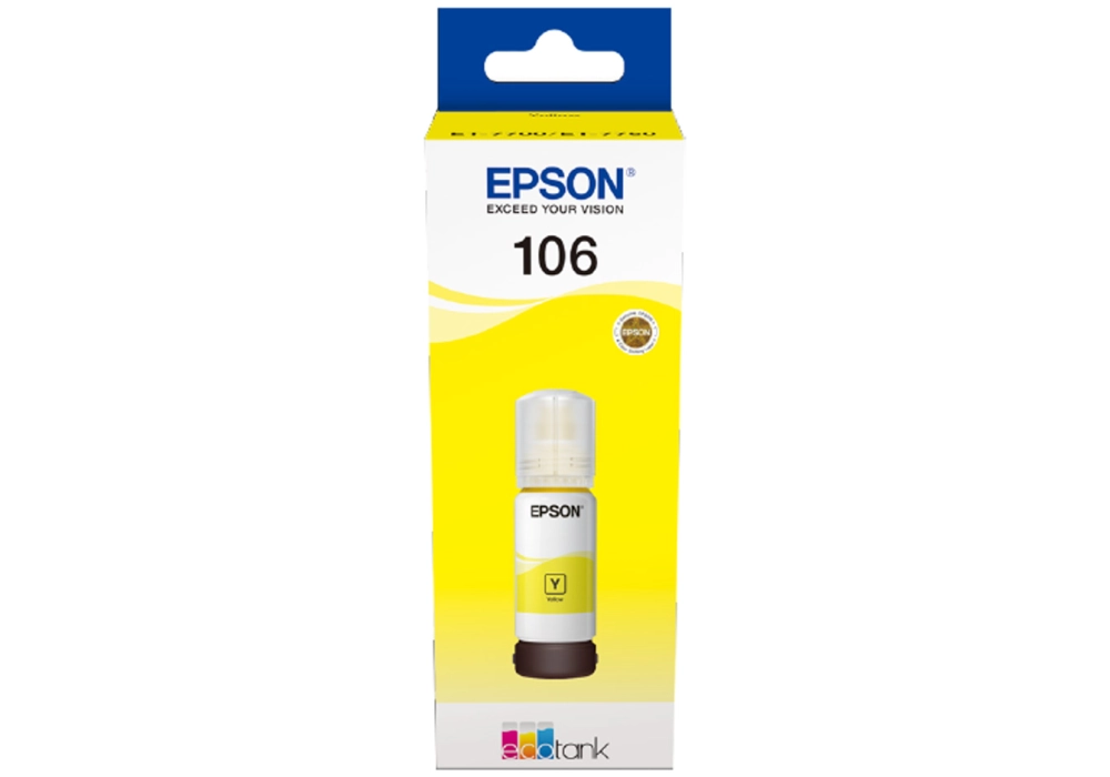 Epson Ink Bottle 106 EcoTank - Yellow 
