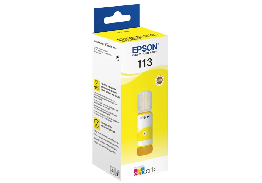 Epson Ink Bottle 113 EcoTank - Yellow