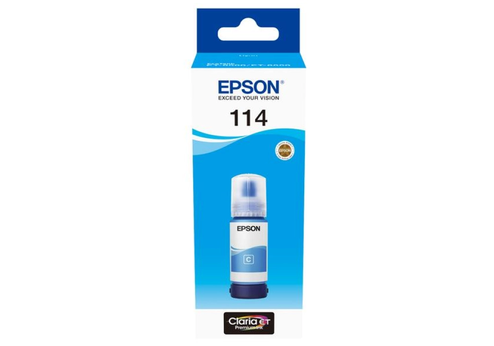 Epson Ink Bottle 114 EcoTank - Cyan