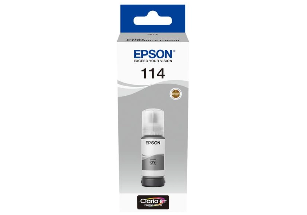 Epson Ink Bottle 114 EcoTank - Grey