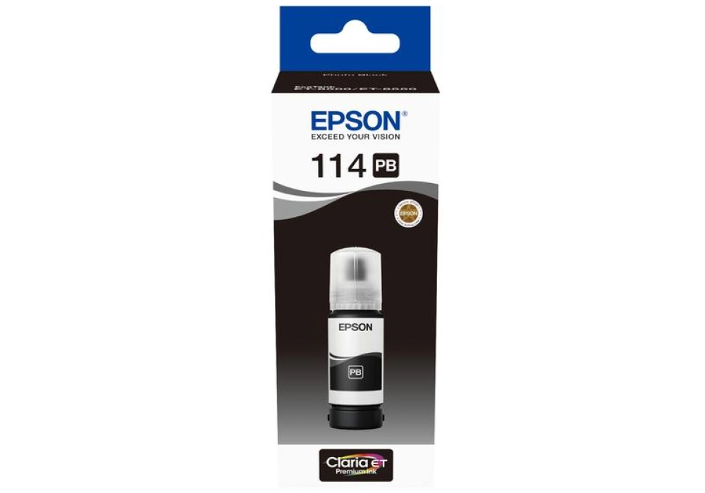 Epson Ink Bottle 114 EcoTank - Photo Black