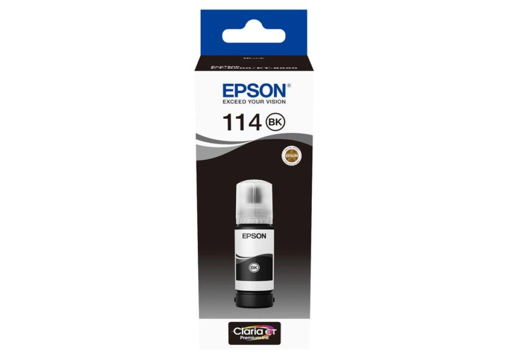 Epson Ink Bottle 114 EcoTank - Pigmented Black