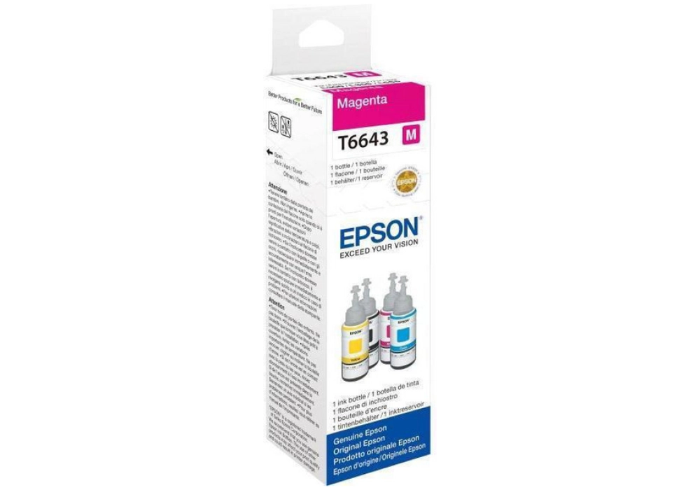 Epson Ink Bottle 664 EcoTank - Magenta