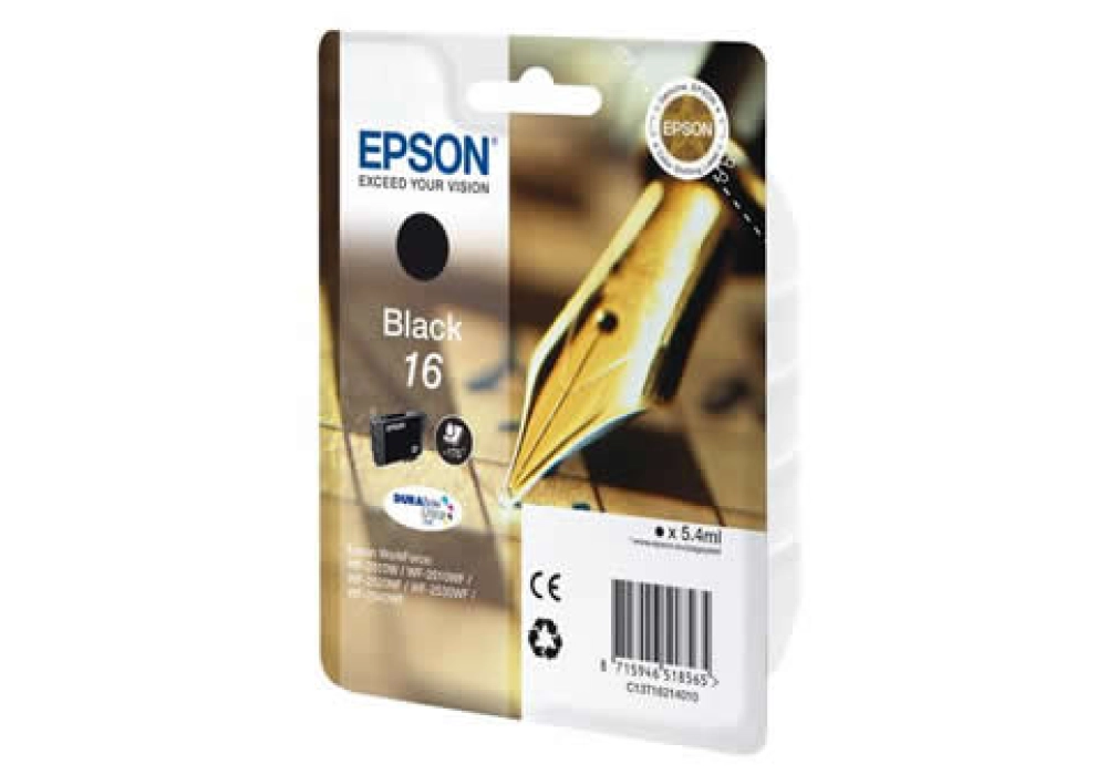 Epson Ink Cartridge 16 - Black
