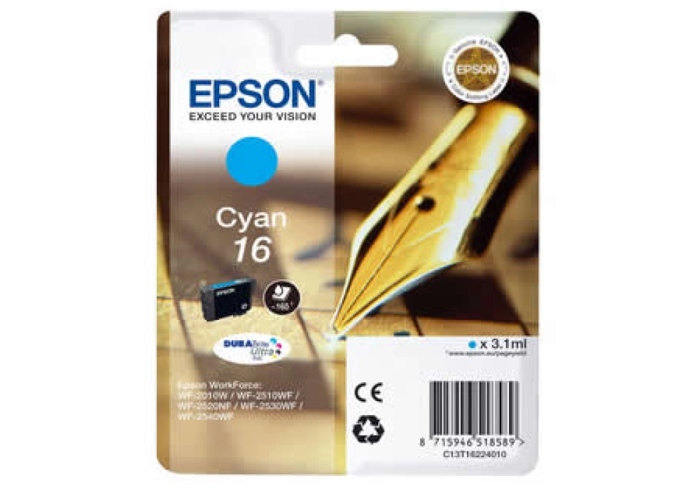 Epson Ink Cartridge 16 - Cyan