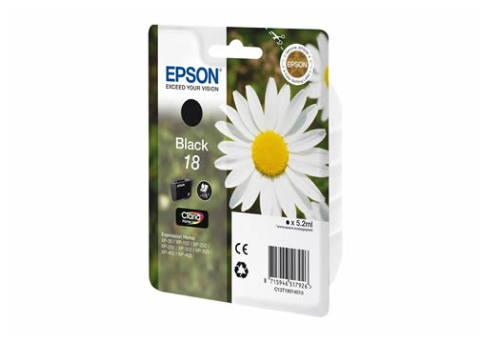 Epson Ink Cartridge 18 - Black