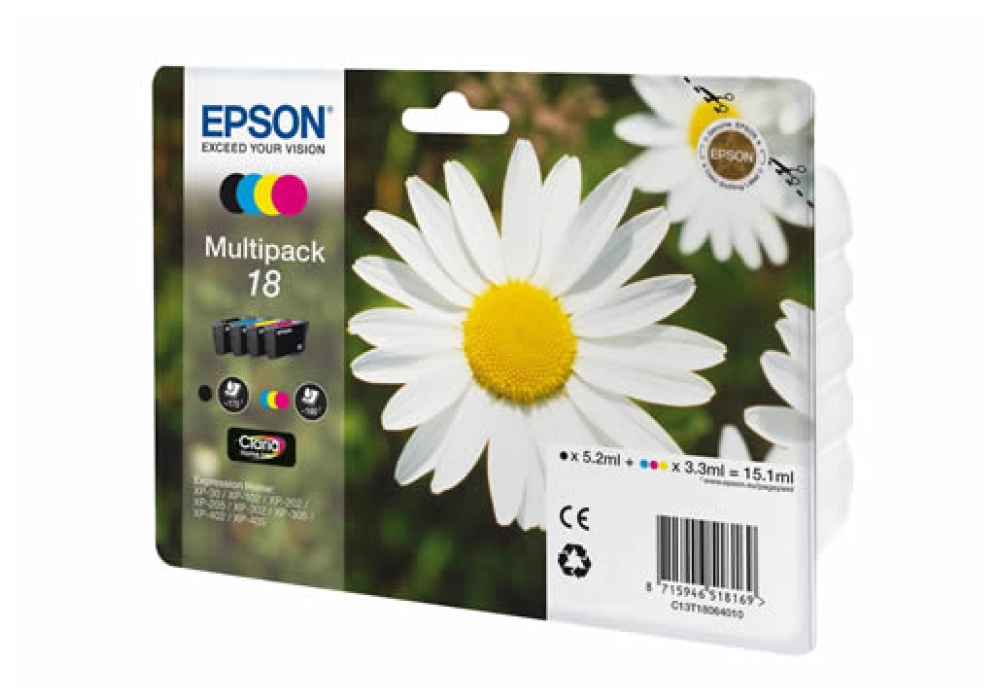 Epson Ink Cartridge 18 - Multipack