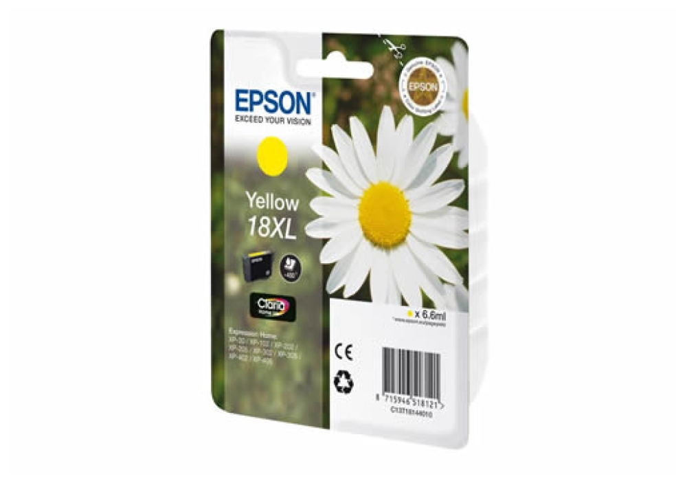 Epson Ink Cartridge 18 XL - Yellow