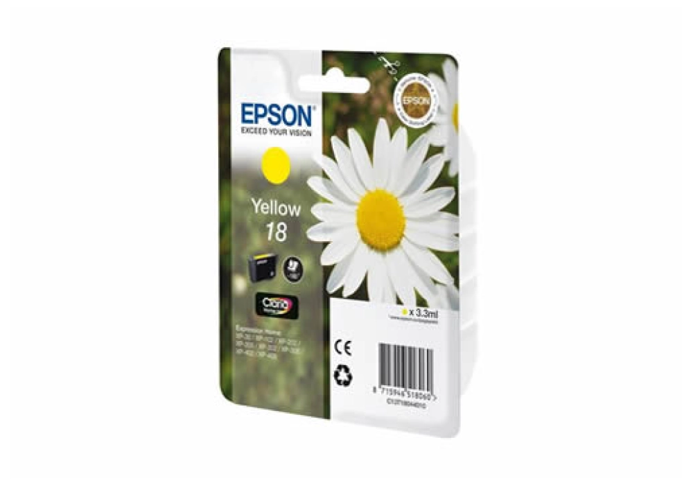 Epson Ink Cartridge 18 - Yellow