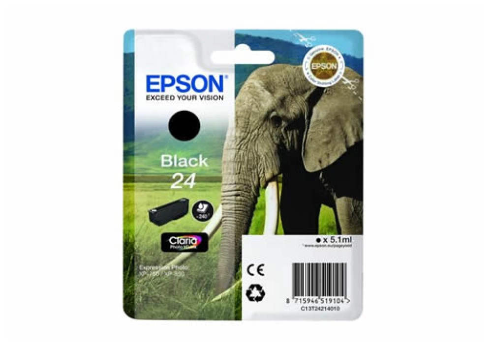 Epson Ink Cartridge 24 - Black