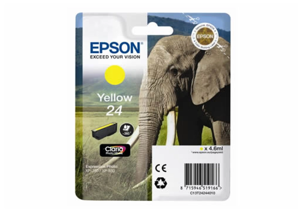 Epson Ink Cartridge 24 - Yellow