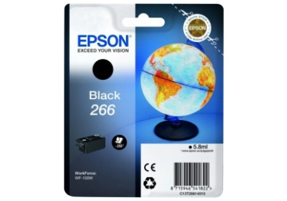 Epson Ink Cartridge 266 - Black