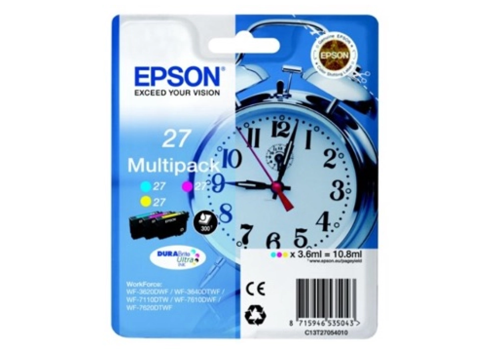 Epson Ink Cartridge 27 - Multipack