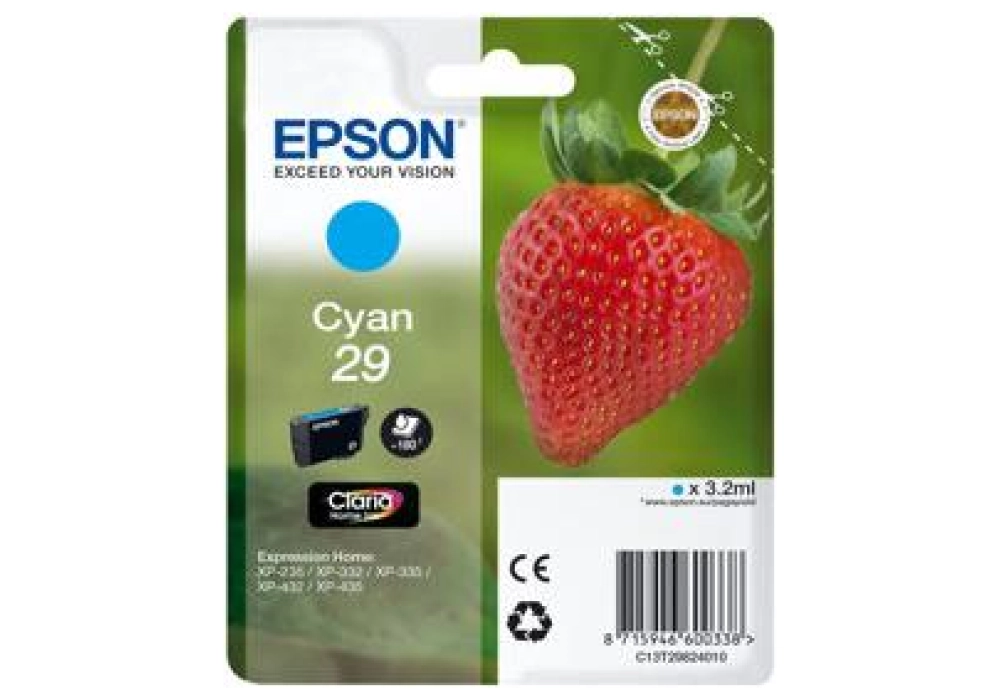 Epson Ink Cartridge 29 - Cyan