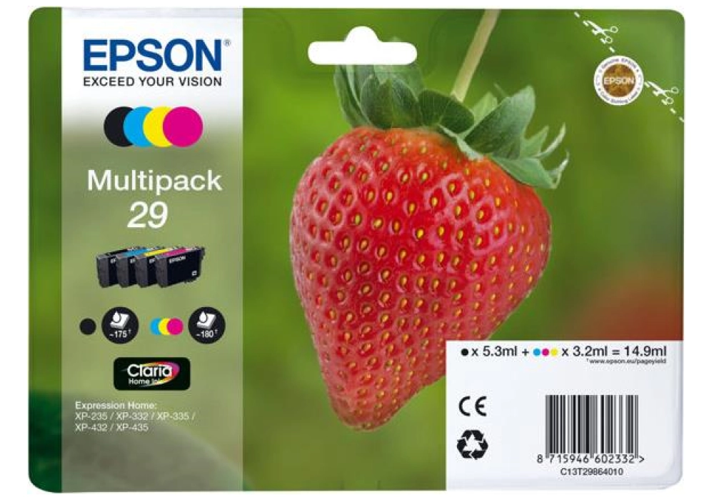 Epson Ink Cartridge 29 - Multipack