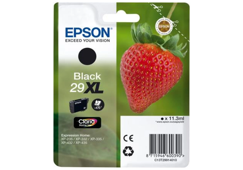 Epson Ink Cartridge 29XL - Black