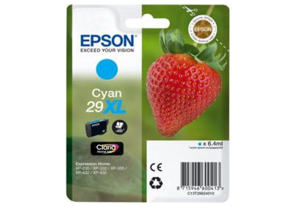 Epson Ink Cartridge 29XL - Cyan