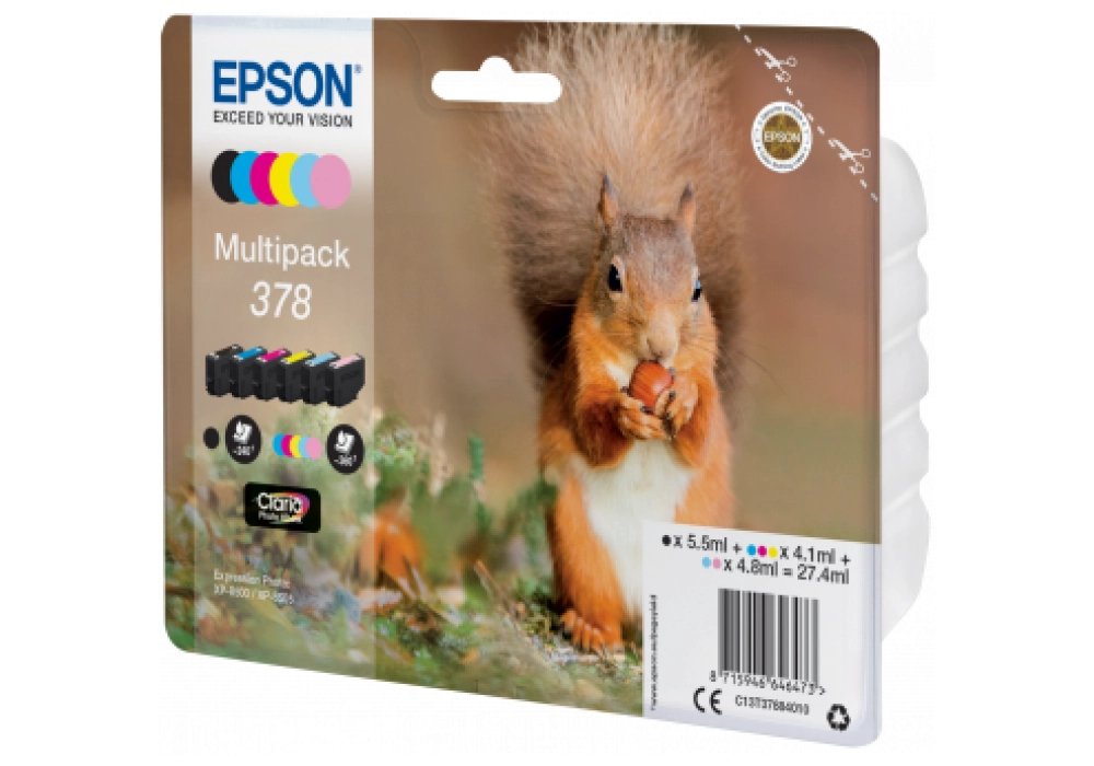 Epson Ink Cartridge 378 - Multipack