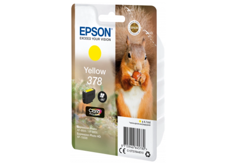 Epson Ink Cartridge 378 - Yellow