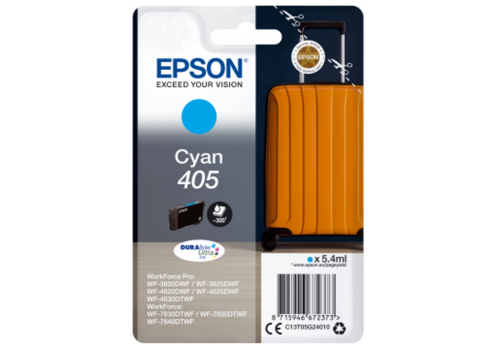Epson Ink Cartridge 405 - Cyan