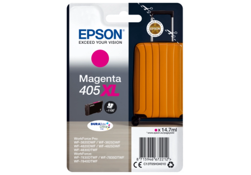 Epson Ink Cartridge 405 XL - Magenta