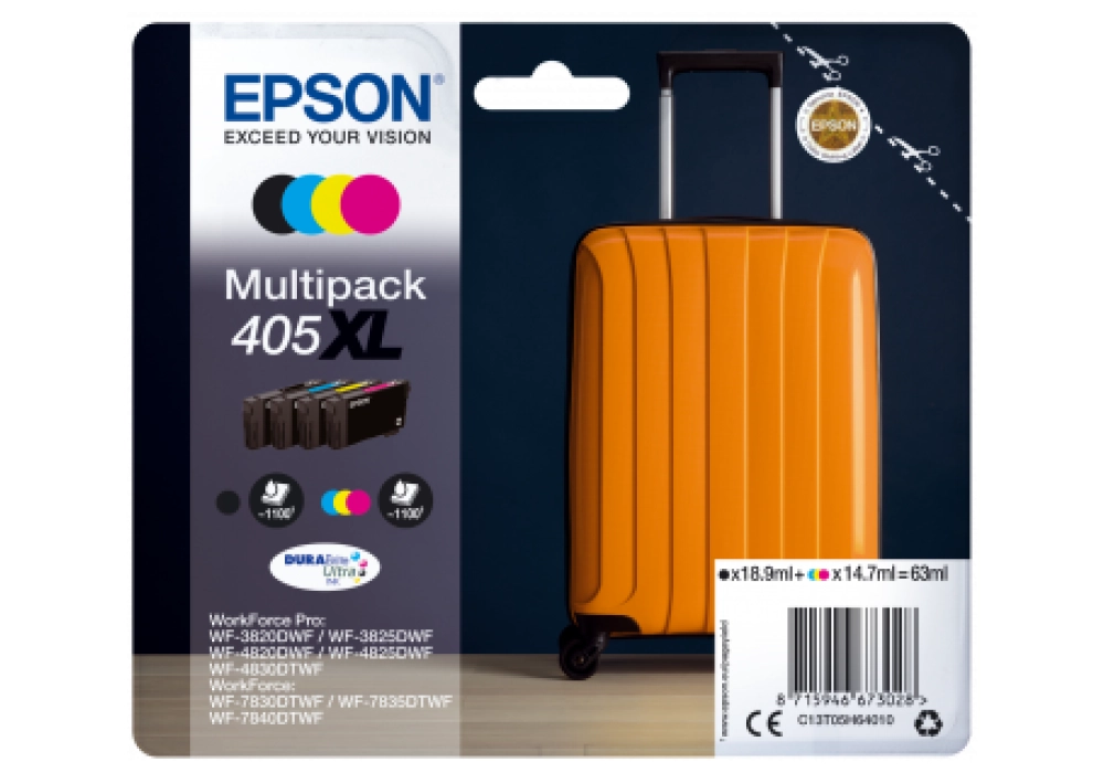 Epson Ink Cartridge 405 XL - Multipack