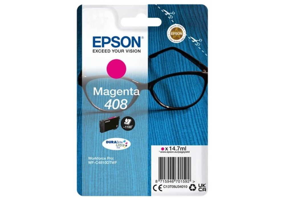 Epson Ink Cartridge 408 - Magenta