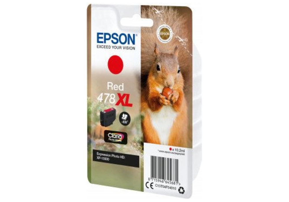 Epson Ink Cartridge 478XL - Red