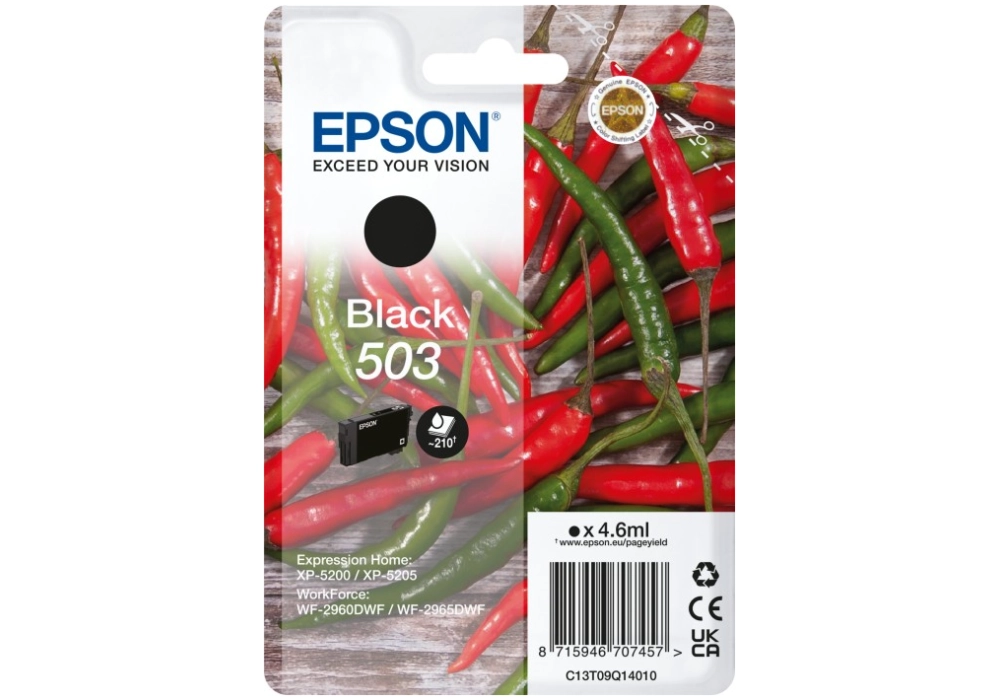 Epson Ink Cartridge 503 - Noir