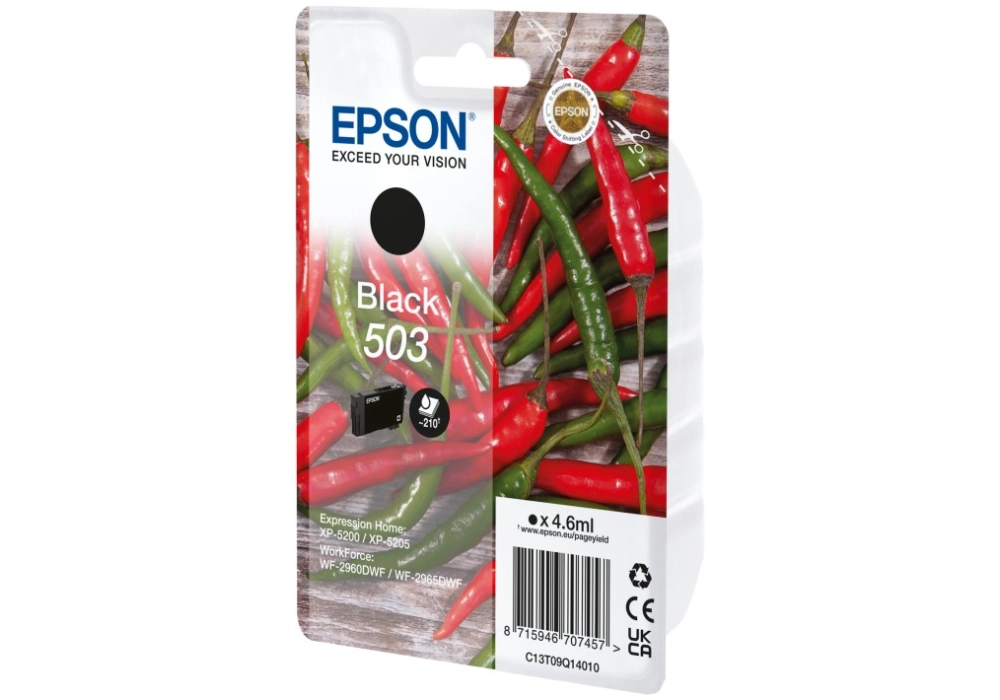 Epson Ink Cartridge 503 - Noir