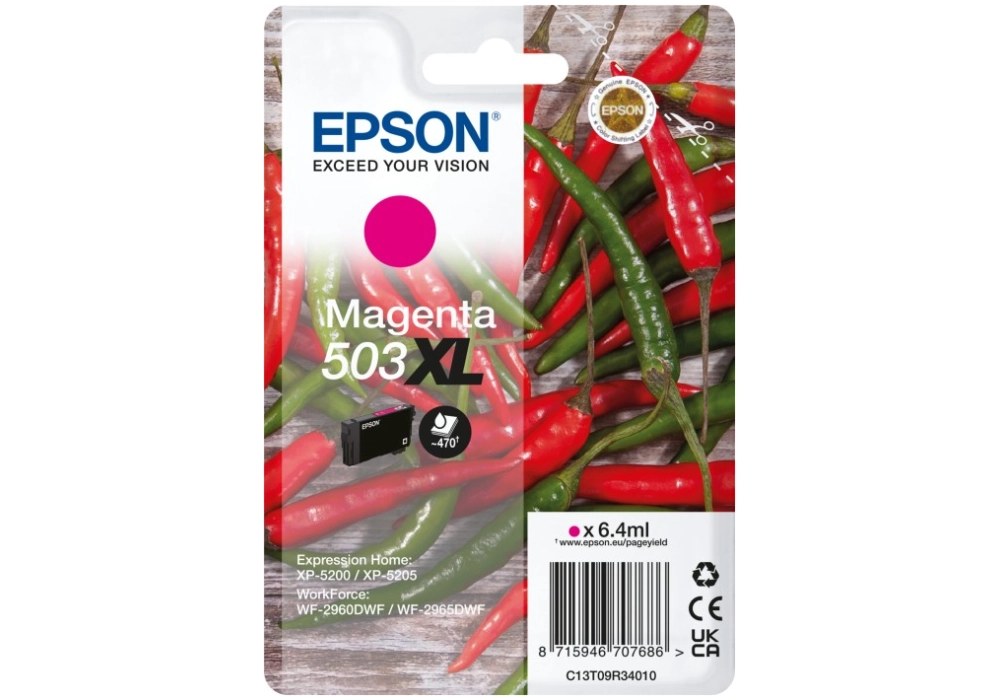 Epson Ink Cartridge 503XL - Magenta