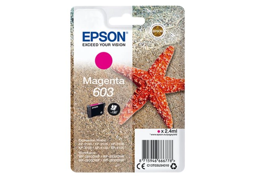 Epson Ink Cartridge 603 - Magenta