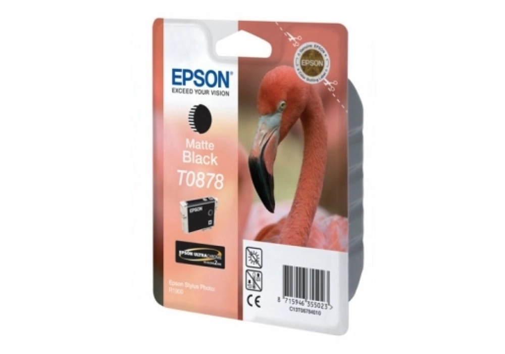 Epson Ink Cartridge T0878 - Matt Black