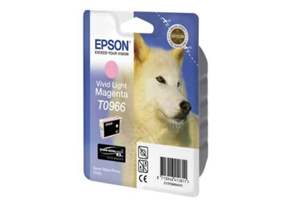 Epson Ink Cartridge T0966 - Vivid Light Magenta