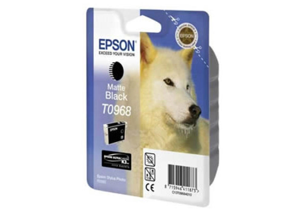 Epson Ink Cartridge T0968 - Matte Black