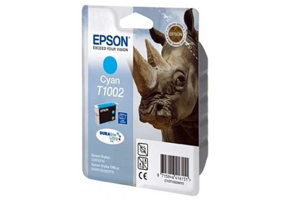 Epson Ink Cartridge T1002 - Cyan