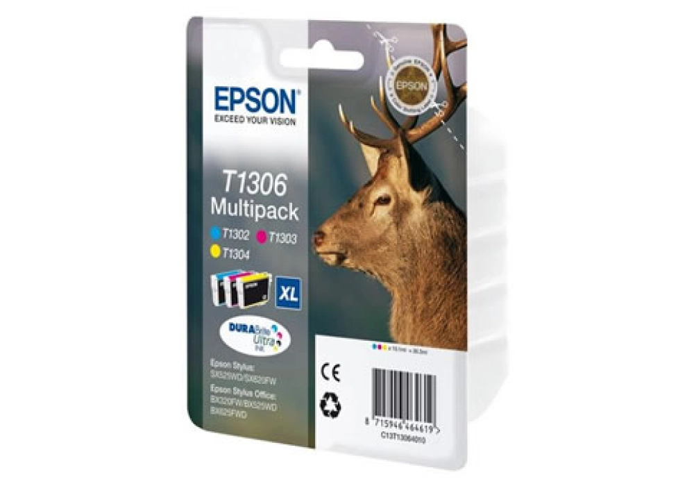 Epson Ink Cartridge T1306 XL - Multipack